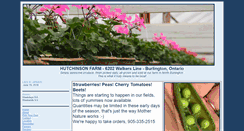 Desktop Screenshot of hutchinsonfarm.ca