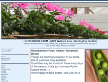 Tablet Screenshot of hutchinsonfarm.ca